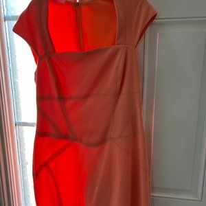 Peach Colored Cotton dress